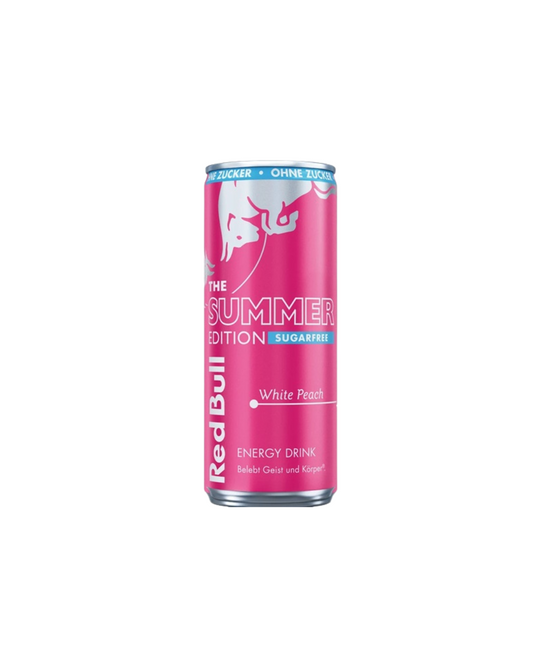 Red Bull Summer Edition 2025 White Peach Suikervrij