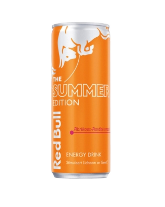 Red Bull Spring Edition Abrikoos Aardbei 250 ML